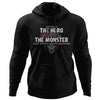 Viking, Norse, Gym t-shirt & apparel, The Monster, FrontApparel[Heathen By Nature authentic Viking products]Unisex Pullover HoodieBlackS