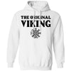 Viking, Norse, Gym t-shirt & apparel, The Original Viking, FrontApparel[Heathen By Nature authentic Viking products]Unisex Pullover HoodieWhiteS