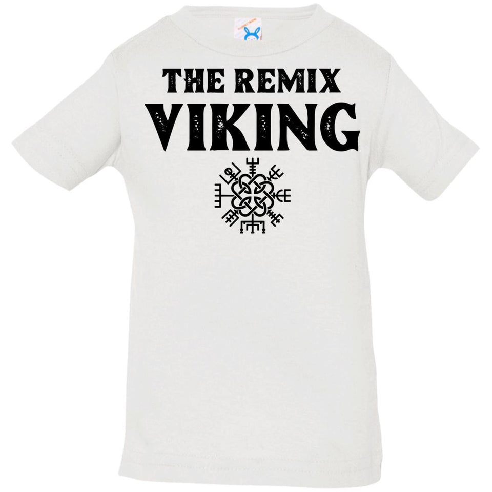Viking, Norse, Gym t-shirt & apparel, The Remix Viking, Infant, FrontApparel[Heathen By Nature authentic Viking products]Infant Jersey T-ShirtWhite6 Months