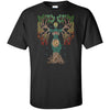 Viking, Norse, Gym t-shirt & apparel, The Tree Of Life, FrontApparel[Heathen By Nature authentic Viking products]Tall Ultra Cotton T-ShirtBlackXLT