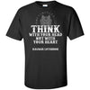 Viking, Norse, Gym t-shirt & apparel, Think, FrontApparel[Heathen By Nature authentic Viking products]Tall Ultra Cotton T-ShirtBlackXLT