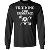 Viking, Norse, Gym t-shirt & apparel, Training for Ragnarok, frontApparel[Heathen By Nature authentic Viking products]Long-Sleeve Ultra Cotton T-ShirtBlackS