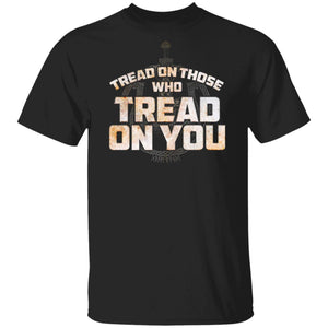 Viking, Norse, Gym t-shirt & apparel, Tread On Those Who Tread On You, FrontApparel[Heathen By Nature authentic Viking products]