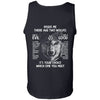 Viking, Norse, Gym t-shirt & apparel, Two wolves, BackApparel[Heathen By Nature authentic Viking products]Cotton Tank TopBlackS