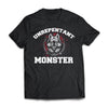Viking, Norse, Gym t-shirt & apparel, Unrepentant Monster, FrontApparel[Heathen By Nature authentic Viking products]Next Level Premium Short Sleeve T-ShirtBlackX-Small