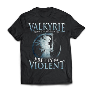 Viking, Norse, Gym t-shirt & apparel, Valkyrie, FrontApparel[Heathen By Nature authentic Viking products]Next Level Premium Short Sleeve T-ShirtBlackX-Small