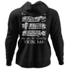 Viking, Norse, Gym t-shirt & apparel, Viking Dad, BackApparel[Heathen By Nature authentic Viking products]Unisex Pullover HoodieBlackS