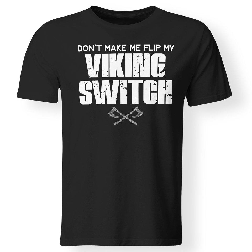 Viking, Norse, Gym t-shirt & apparel, Viking Switch, FrontApparel[Heathen By Nature authentic Viking products]Gildan Premium Men T-ShirtBlack5XL