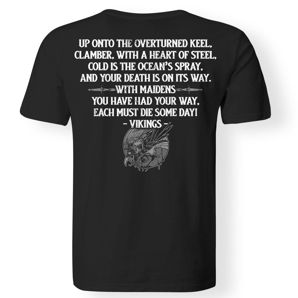 Viking, Norse, Gym t-shirt & apparel, Vikings, BackApparel[Heathen By Nature authentic Viking products]Gildan Premium Men T-ShirtBlack5XL