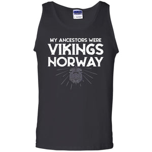 Viking, Norse, Gym t-shirt & apparel, Vikings Norway, FrontApparel[Heathen By Nature authentic Viking products]Cotton Tank TopBlackS