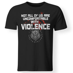 Viking, Norse, Gym t-shirt & apparel, Violence, FrontApparel[Heathen By Nature authentic Viking products]Premium Men T-ShirtBlackS