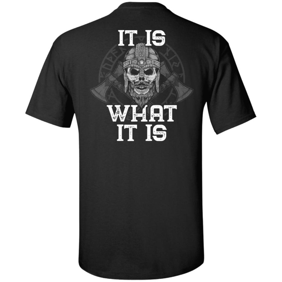 Viking, Norse, Gym t-shirt & apparel, What it is, BackApparel[Heathen By Nature authentic Viking products]Tall Ultra Cotton T-ShirtBlackXLT