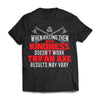 Viking, Norse, Gym t-shirt & apparel, When killing them with kindness, frontApparel[Heathen By Nature authentic Viking products]Next Level Premium Short Sleeve T-ShirtBlackX-Small
