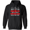 Viking, Norse, Gym t-shirt & apparel, When killing them with kindness, frontApparel[Heathen By Nature authentic Viking products]Unisex Pullover HoodieBlackS