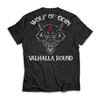 Viking, Norse, Gym t-shirt & apparel, Wolf Of Odin, BackApparel[Heathen By Nature authentic Viking products]Next Level Premium Short Sleeve T-ShirtBlackX-Small