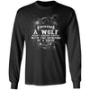 Viking, Norse, Gym t-shirt & apparel, Wolf, sheep, frontApparel[Heathen By Nature authentic Viking products]Long-Sleeve Ultra Cotton T-ShirtBlackS