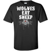 Viking, Norse, Gym t-shirt & apparel, Wolves Eat Sheep, FrontApparel[Heathen By Nature authentic Viking products]Tall Ultra Cotton T-ShirtBlackXLT