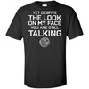 Viking, Norse, Gym t-shirt & apparel, You are still talking, FrontApparel[Heathen By Nature authentic Viking products]Tall Ultra Cotton T-ShirtBlackXLT