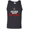 Viking, Norse, Gym t-shirt & apparel, You can not make fire feel afraid, frontApparel[Heathen By Nature authentic Viking products]Cotton Tank TopBlackS