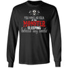 Viking, Norse, Gym t-shirt & apparel, You have no idea of the monster, frontApparel[Heathen By Nature authentic Viking products]Long-Sleeve Ultra Cotton T-ShirtBlackS