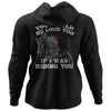 Viking, Norse, Gym t-shirt & apparel, You would be loud, BackApparel[Heathen By Nature authentic Viking products]Unisex Pullover HoodieBlackS