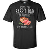 Viking, Norse, Gym t-shirt & apparel, You're the rarest dad, FrontApparel[Heathen By Nature authentic Viking products]Tall Ultra Cotton T-ShirtBlackXLT
