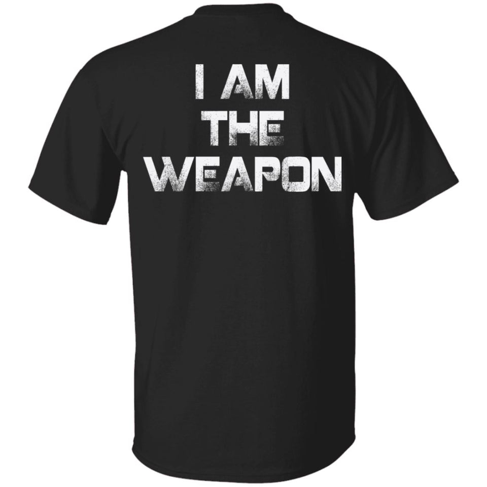 Viking T-shirt, Double sided T-shirt, I'm the weaponApparel[Heathen By Nature authentic Viking products]