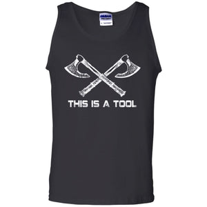 Viking T-shirt, Double sided T-shirt, I'm the weaponApparel[Heathen By Nature authentic Viking products]Cotton Tank TopBlackS