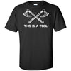 Viking T-shirt, Double sided T-shirt, I'm the weaponApparel[Heathen By Nature authentic Viking products]Tall Ultra Cotton T-ShirtBlackXLT