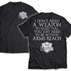Viking T-shirt, Hurt, Weapon, double sidedApparel[Heathen By Nature authentic Viking products]Next Level Premium Short Sleeve T-ShirtBlackX-Small