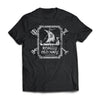 Viking T-shirt, Really old navy, frontApparel[Heathen By Nature authentic Viking products]Next Level Premium Short Sleeve T-ShirtBlackX-Small