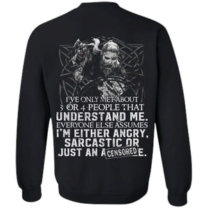 Viking T-shirt, Sarcastic, Asshole, double sidedApparel[Heathen By Nature authentic Viking products]