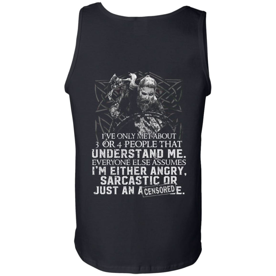 Viking T-shirt, Sarcastic, Asshole, double sidedApparel[Heathen By Nature authentic Viking products]