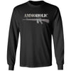 Viking Tshirt Apparel, Ammoholic, FrontApparel[Heathen By Nature authentic Viking products]Long-Sleeve Ultra Cotton T-ShirtBlackS