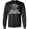 Viking Tshirt Apparel, Violence Instructor, FrontApparel[Heathen By Nature authentic Viking products]Long-Sleeve Ultra Cotton T-ShirtBlackS