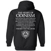 Viking Tshirt, Odinism, backApparel[Heathen By Nature authentic Viking products]Unisex Pullover HoodieBlackS