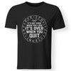 Viking Tshirt, over, quit, frontApparel[Heathen By Nature authentic Viking products]Premium Men T-ShirtBlackS